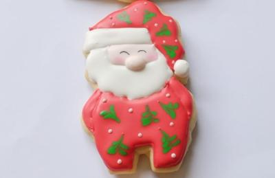 Santa cookies