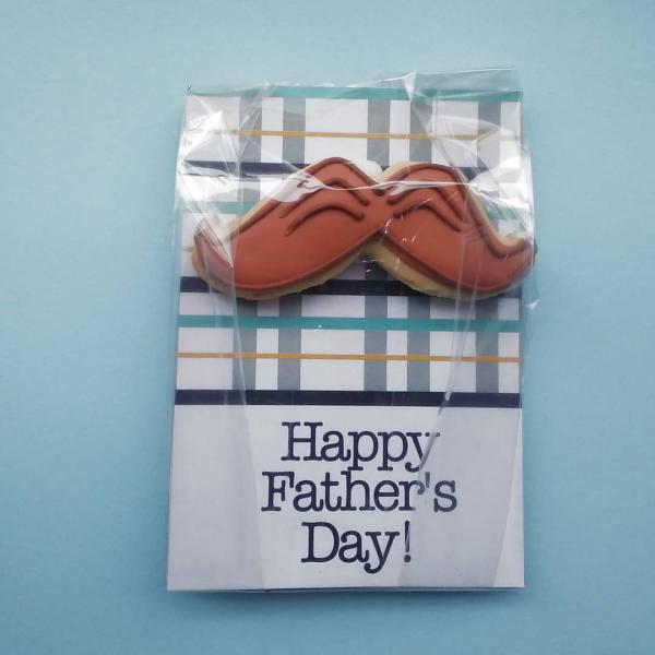  Moustache Fathers Day Card
